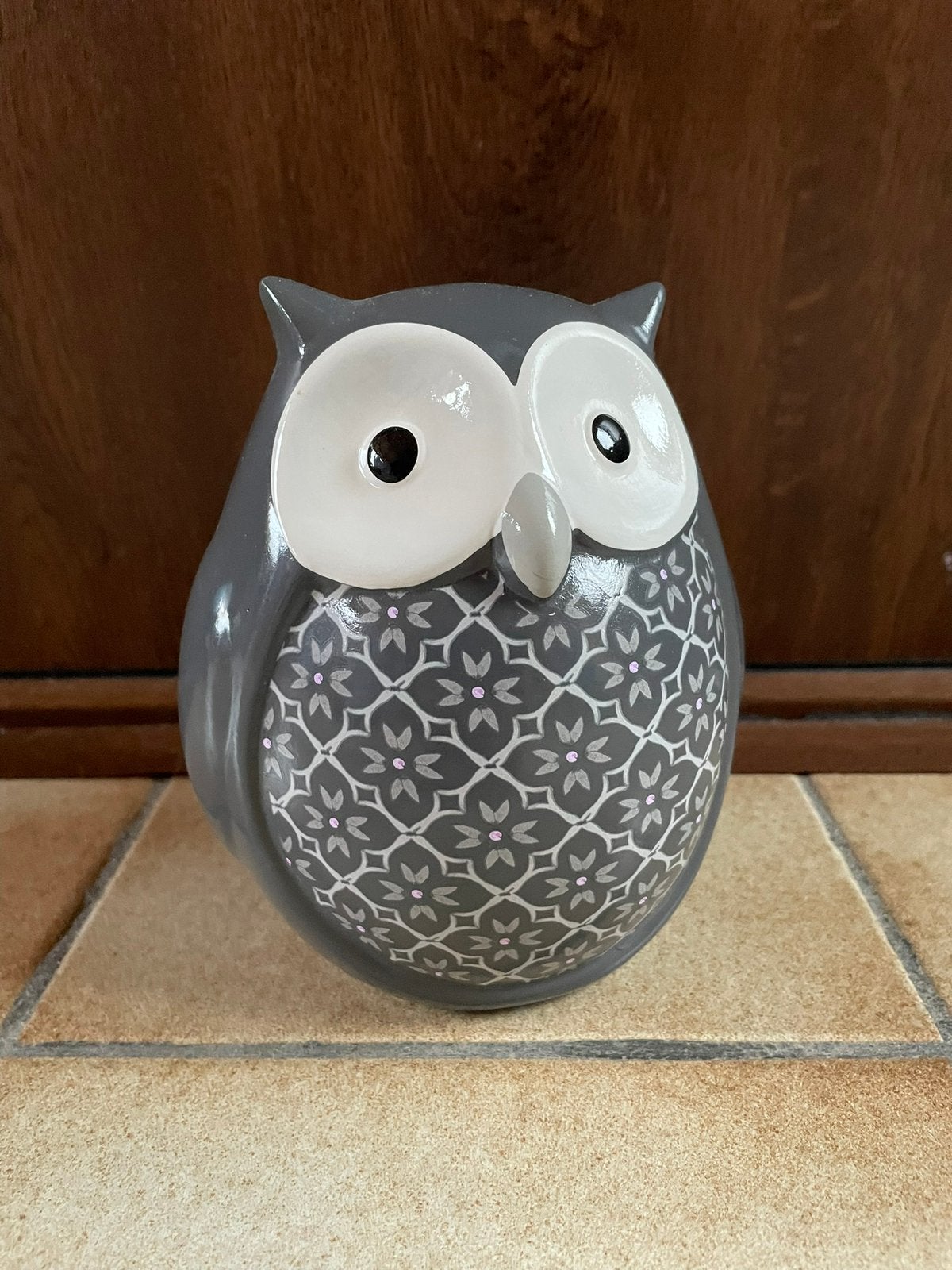 Hibou vintage Amadeus de décoration, Neuf, Enlèvement ou Envoi, Intérieur, Gris