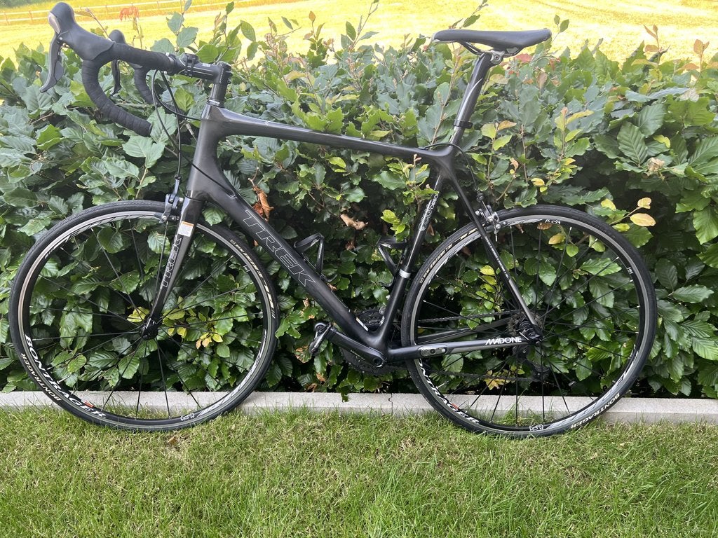Trek Madone 5.2 2012, Fietsen en Brommers, 28 inch, Carbon, Zo goed als nieuw, 15 tot 20 versnellingen