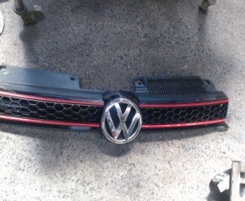 Calandre pour VW Golf 6 2008 - 2013 LP/15528, Autos : Pièces & Accessoires, Enlèvement, Utilisé, Avant, Volkswagen