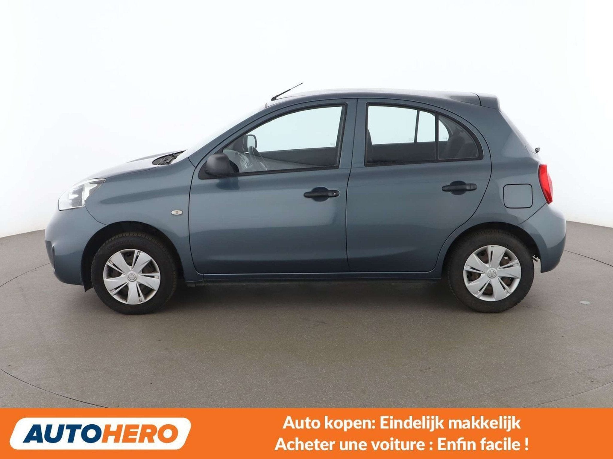 Nissan Micra 1.2 Acenta (bj 2016), Auto's, Stof, Gebruikt, Zwart, 1054 kg