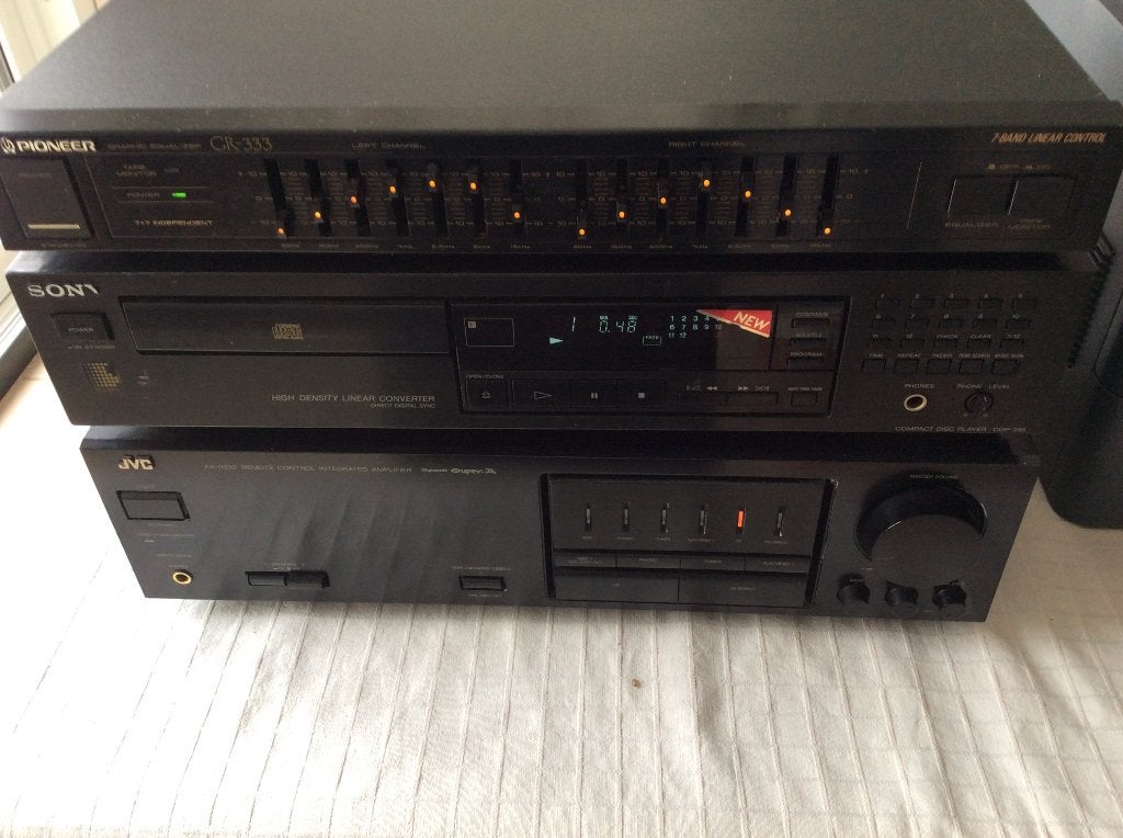 stereoketen, Lecteur CD, Enlèvement ou Envoi, JVC, Utilisé