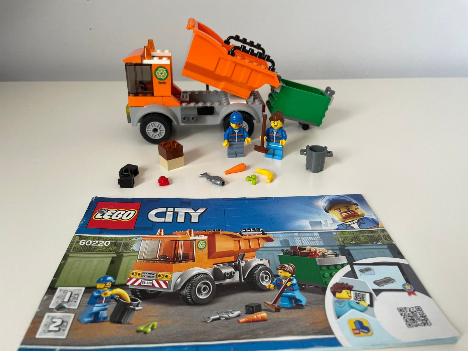 LEGO garbage truck, Ophalen, Zo goed als nieuw, Lego