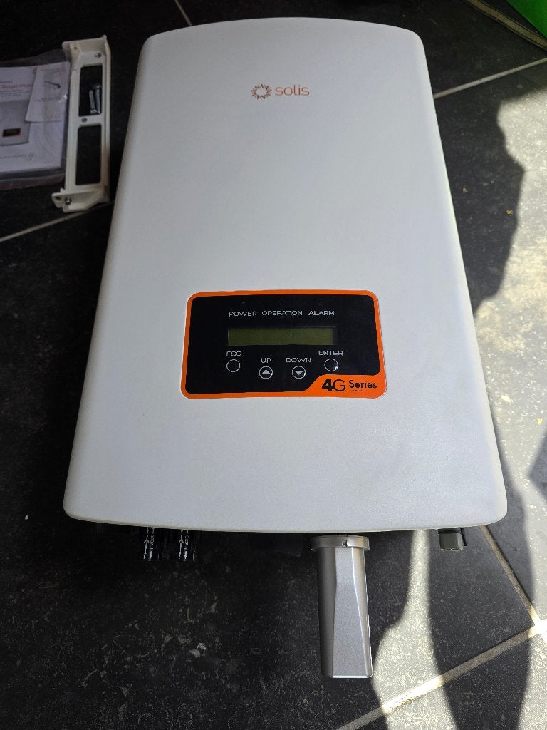 Omvormer solis 3.6k 2mpp, Elektronische apparatuur, Overige elektronische apparatuur, Ophalen, Zo goed als nieuw