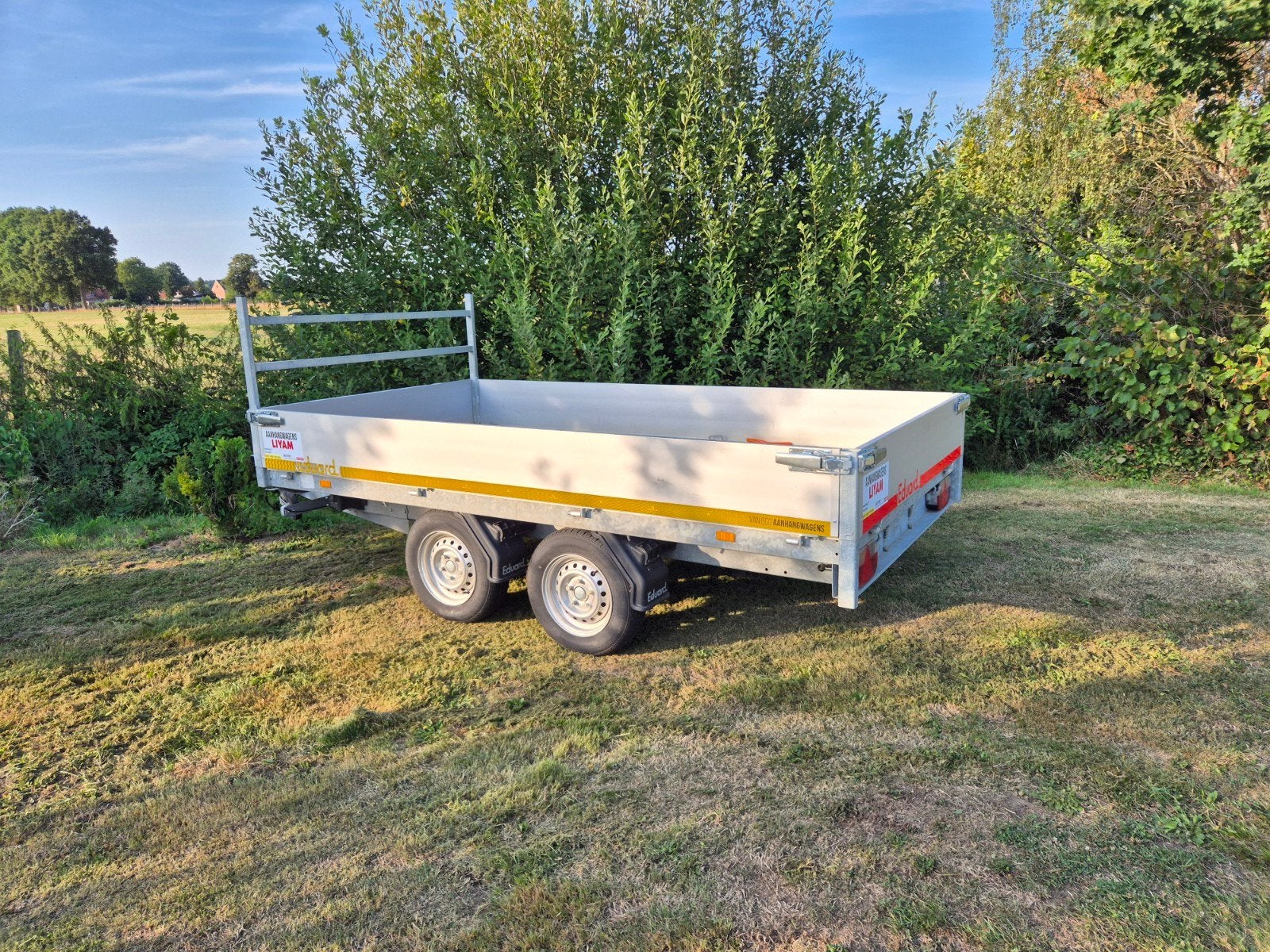 Eduard aanhangwagen 750kg, Ophalen