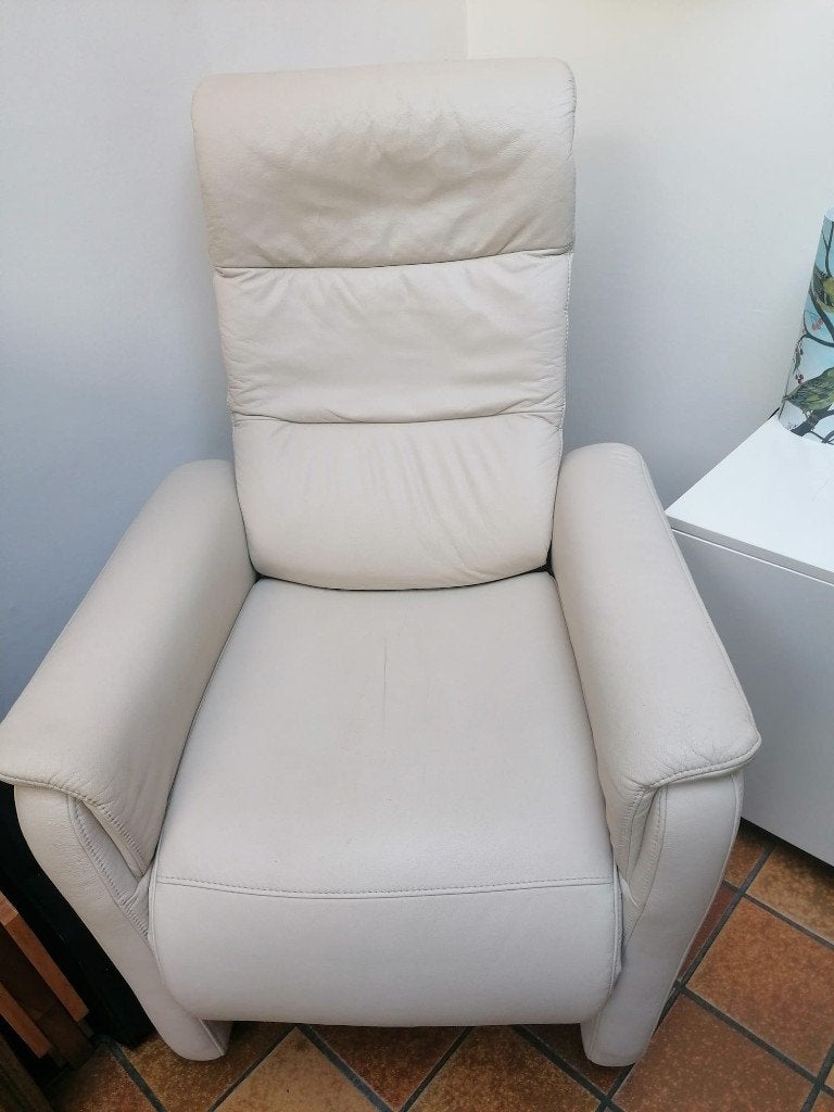 fauteuil relax électrique, Maison & Meubles, Enlèvement, Comme neuf, Cuir