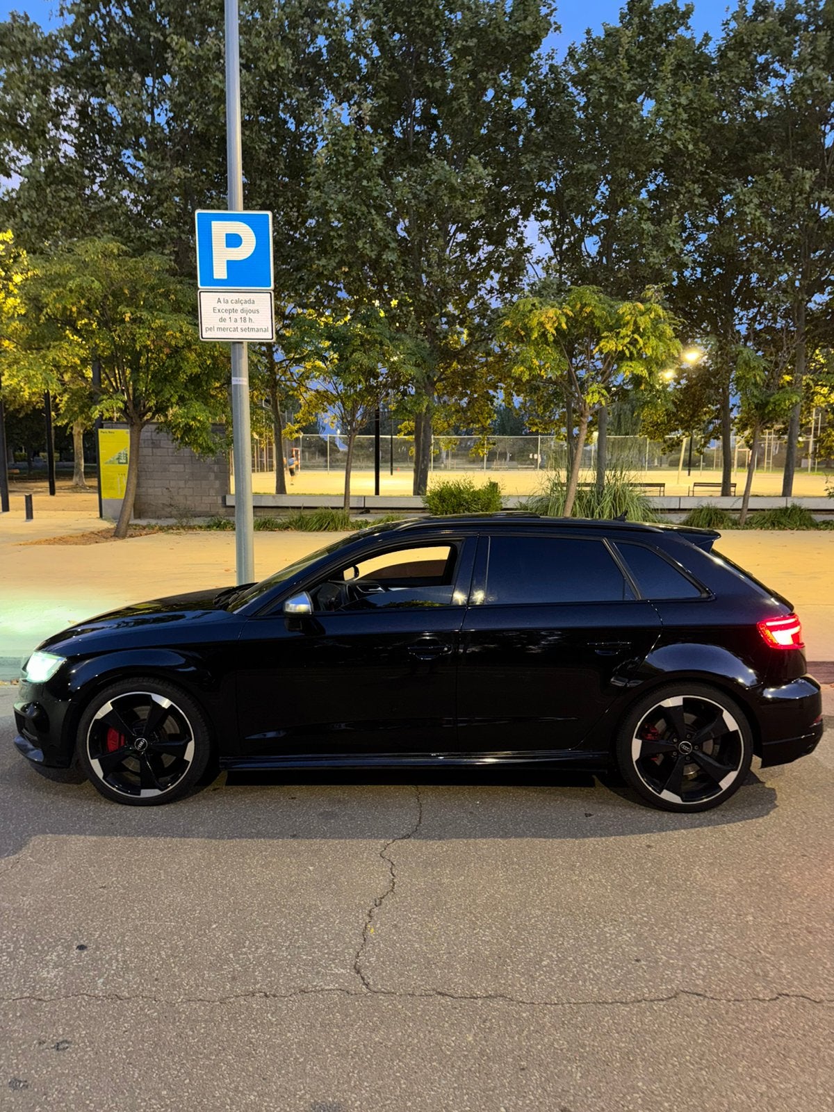 Audi S3 sportback 2019 Quattro, Bedrijf, Vierwielaandrijving, Sportstoelen, Te koop