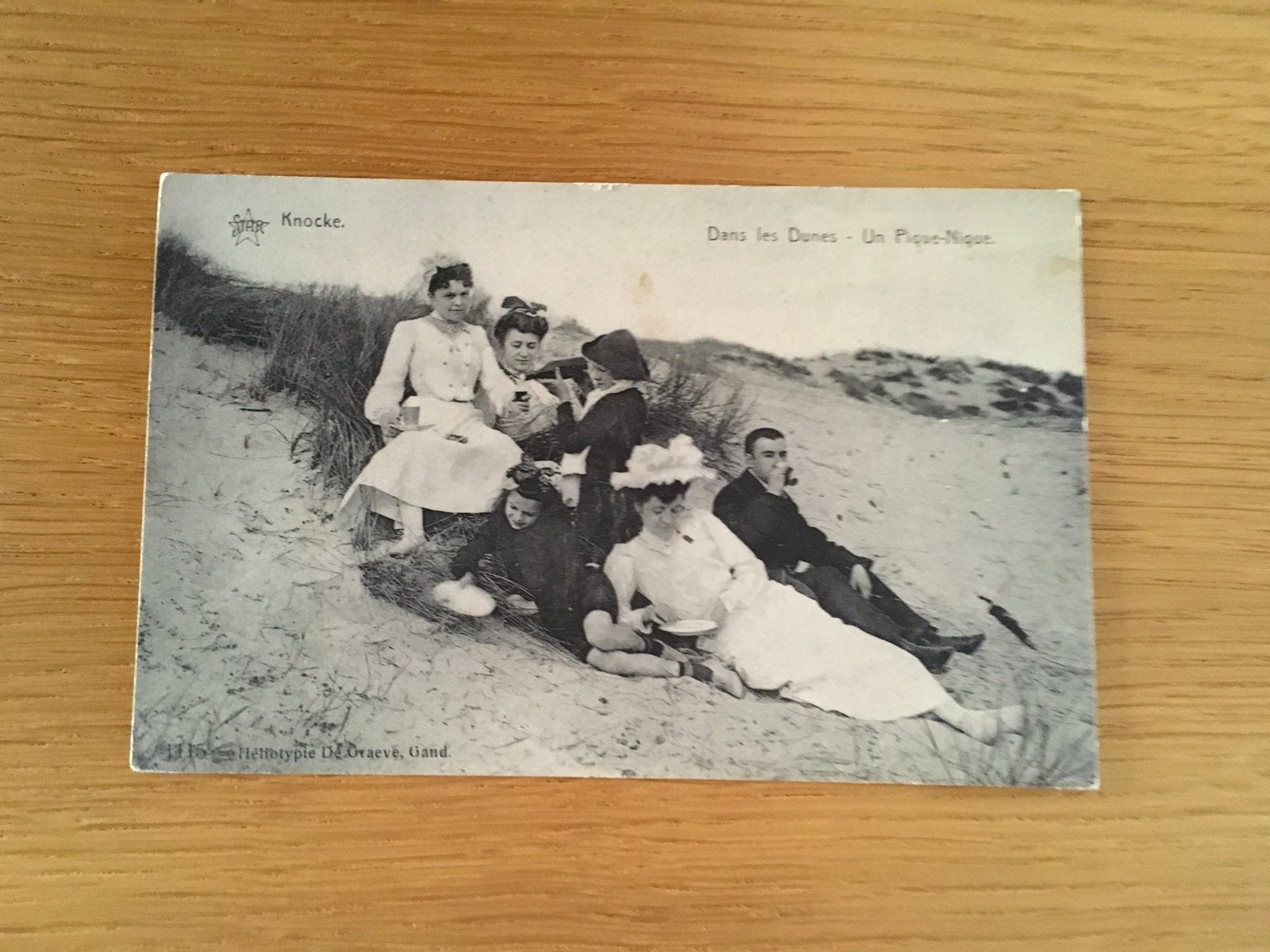Knocke dans les Dunes, Envoi, Affranchie