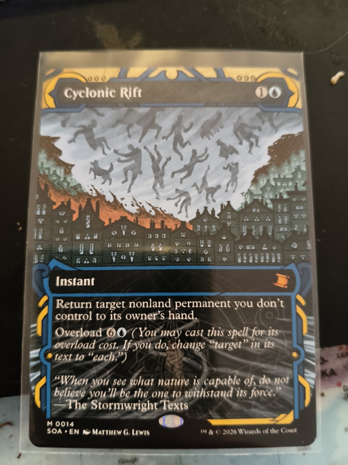 Magic Cyclonic rift Mint, Ophalen, Nieuw, Losse kaart, Foil