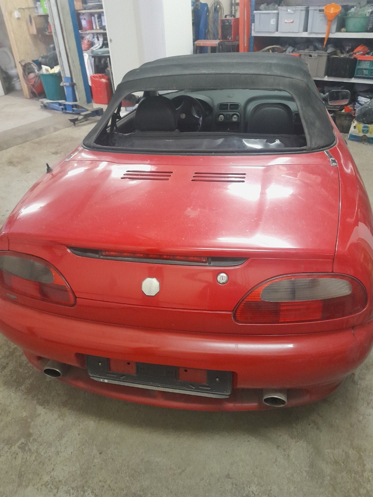 MGF, Autos, Rouge, Noir, 2 portes, Particulier