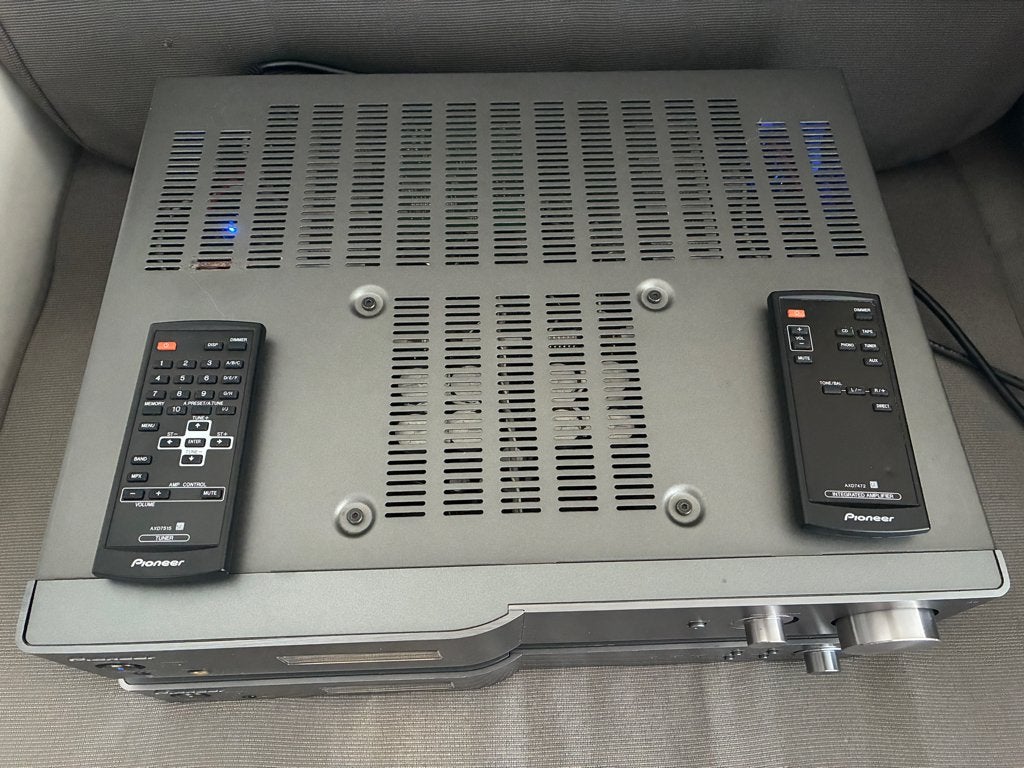 Hoogwaardige Pioneer versterker + tuner, TV, Hi-fi & Vidéo, Amplificateurs & Ampli-syntoniseurs, Enlèvement, Utilisé, Stéréo, Pioneer