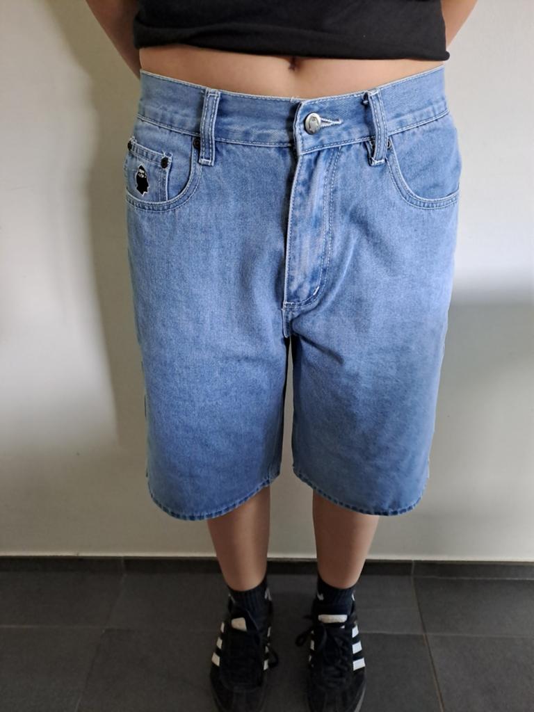 Short NONSENS blauw maat 28, Kleding | Dames, Spijkerbroeken en Jeans, Ophalen, Blauw