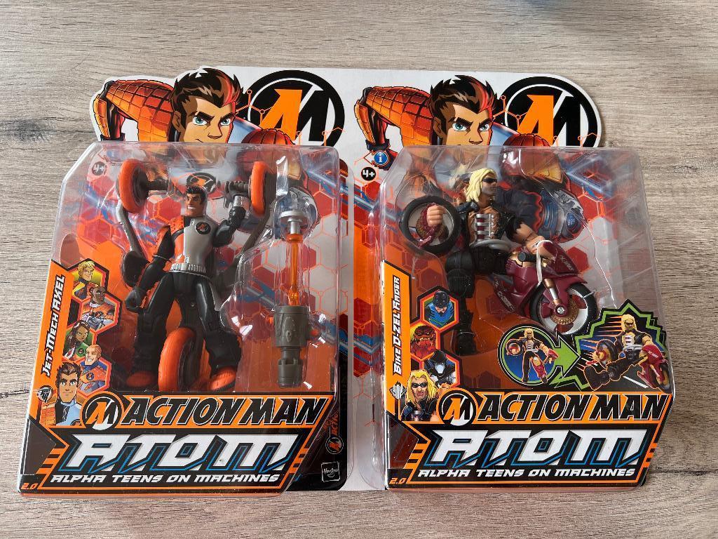 Pack de 2 pour Action Man Atom 2005, Enlèvement, Neuf
