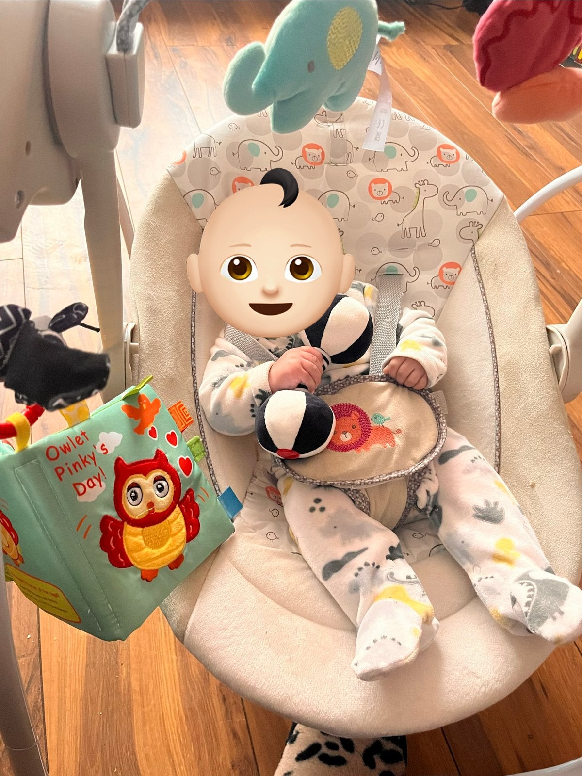 Balançoire pour bébé, Enlèvement, Utilisé
