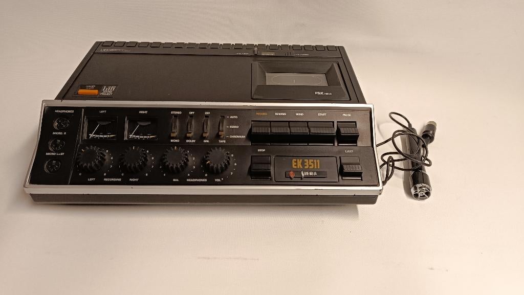 Cassettedeck, Audio, Tv en Foto, Cassettedecks, Enkel, Philips, Tape counter, Ophalen of Verzenden