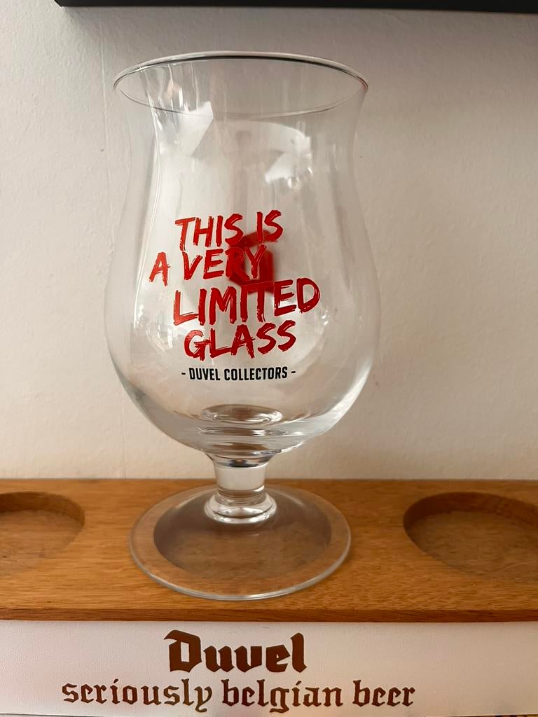Duvel limited glass, Ophalen, Zo goed als nieuw, Duvel