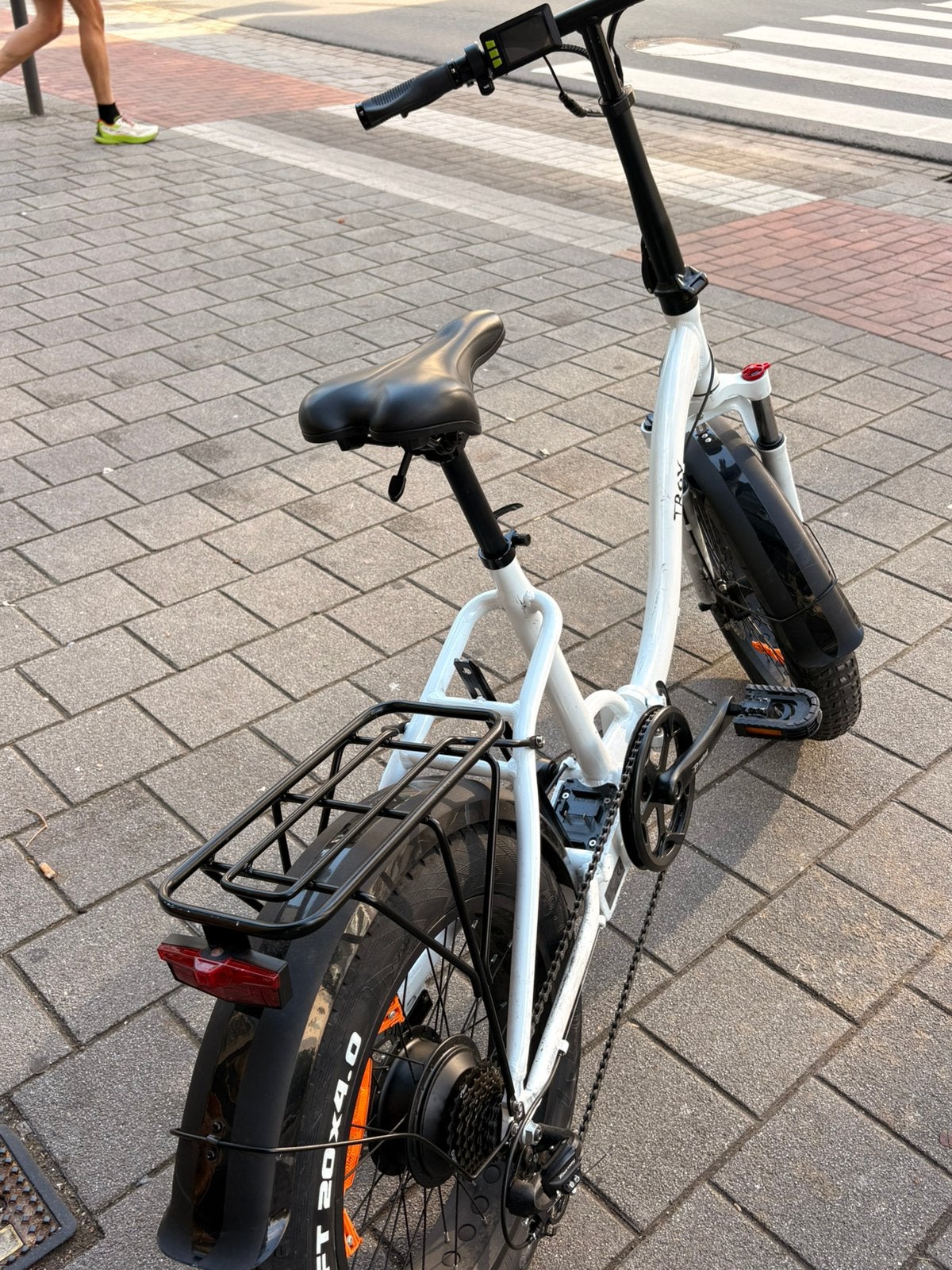 Te koop: Troy Elektrische Vouwfiets (Fatbike), Fietsen en Brommers, Ophalen, Zo goed als nieuw