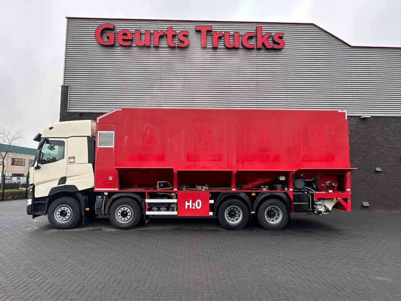 Renault C460 8X4 MC MACHINE CHAPE/EPS/MORTEL/CEMENT/SCREED, Automaat, Wit, Diesel, Te koop