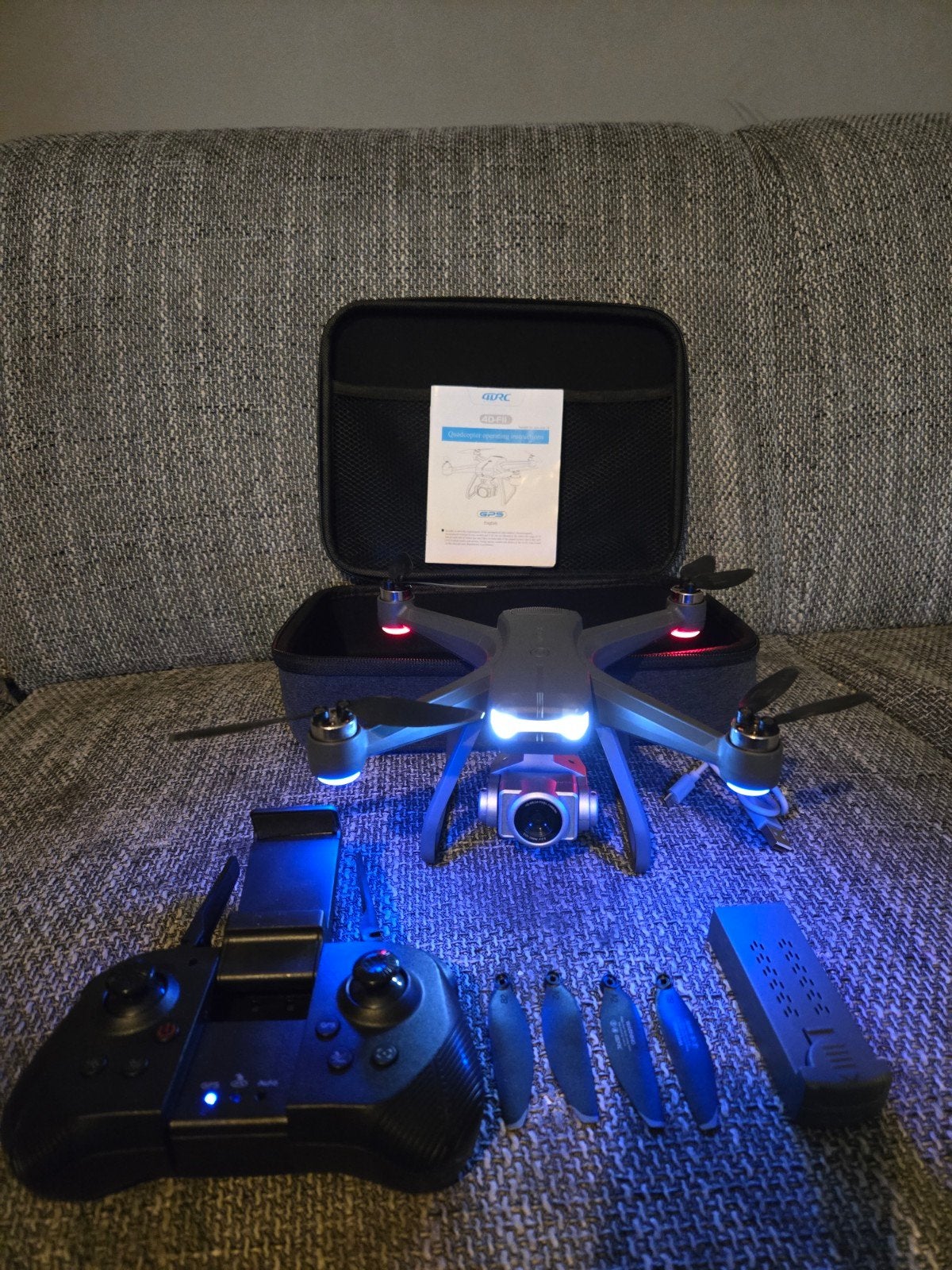 Drone, Enlèvement ou Envoi