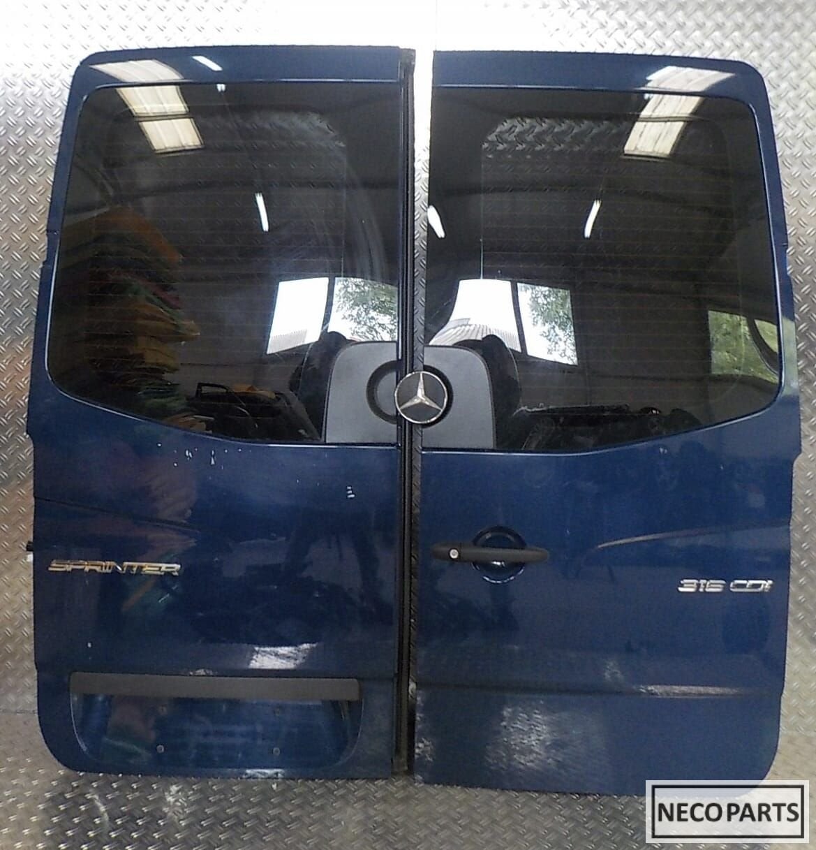 SPRINTER CRAFTER W906 906 PORTIER DEUR CRAFTER 2006-2018, Gebruikt, Ophalen of Verzenden, Achter, -