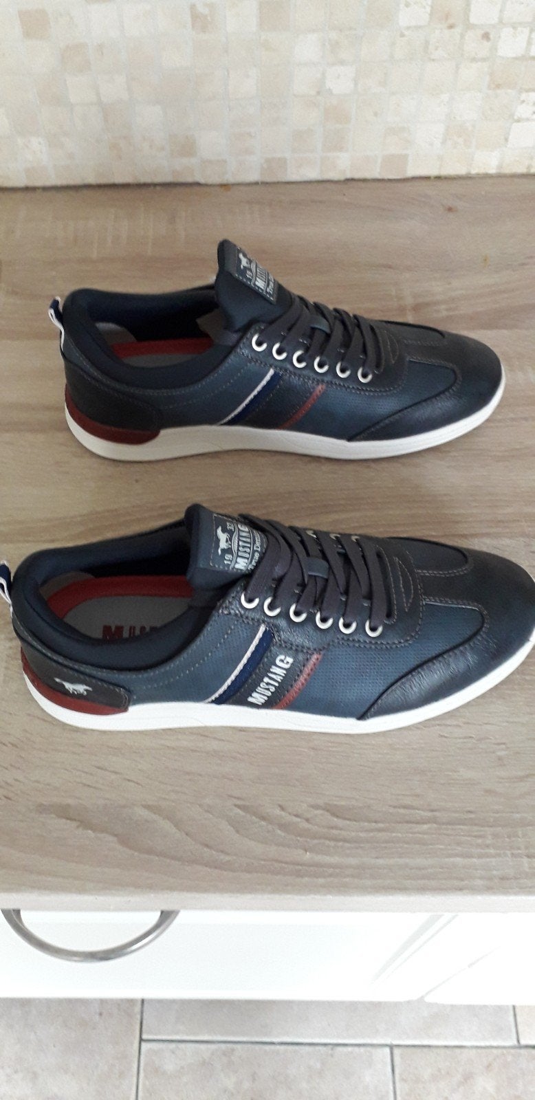 Sneakers mustang 43 nieuw, Vêtements | Hommes, Chaussures, Neuf, Mustang, Enlèvement, Bleu