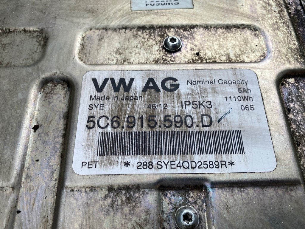 BATTERIE HAUT VOLTAGE Jetta IV (162 / 16A) (|5C6915590D|), Volkswagen, Volkswagen AG, Utilisé, Kundenbetreuung@volkswagen.de