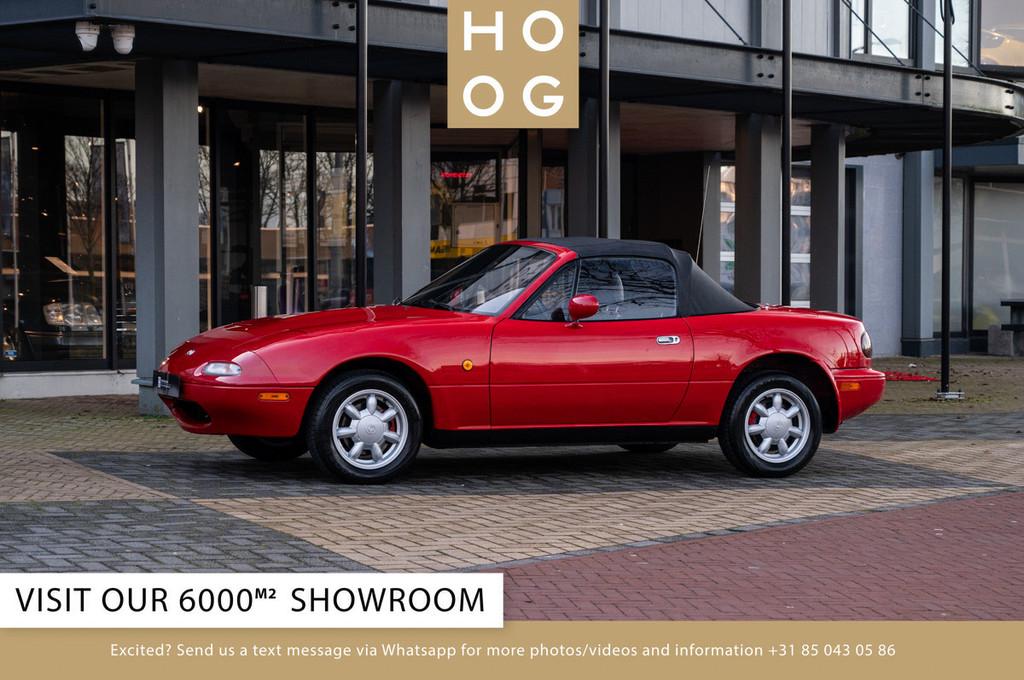 Mazda MX-5 1.6i, Autos, Rouge, Achat, 90 ch, Entreprise
