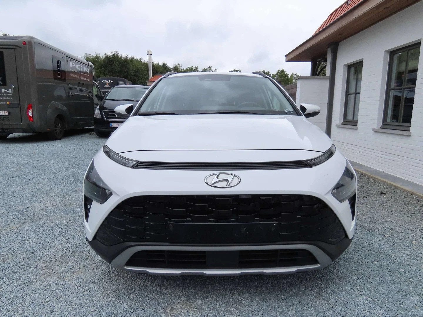 Hyundai Bayon Bayon 1.0 T-GDi MHEV Techno DCT (bj 2022), Automaat, Stof, Gebruikt, Wit