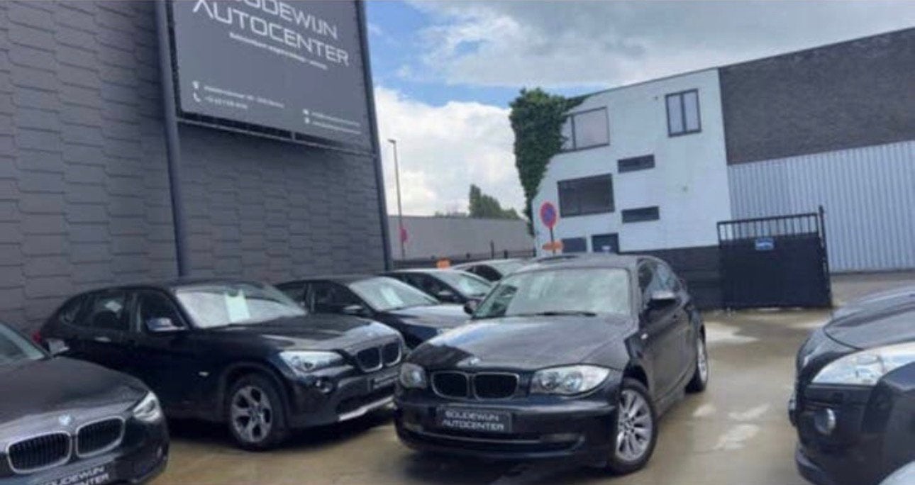 Bmw 1 Serie 116i 1.6Benzine 2007 172.xxxkm FACELIFT Garantie, Autos, Achat, Entreprise, Garantie prolongée, Noir