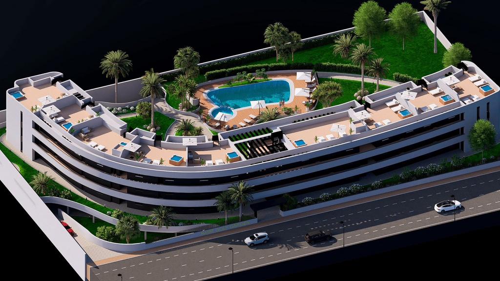 Prachtige Appartementen op 1km van zee - Murcia, Immo, Buitenverblijven te koop