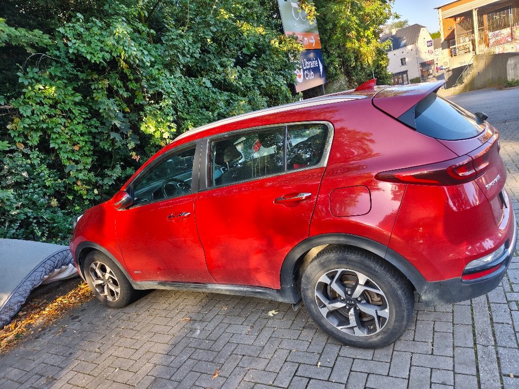 Auto, Autos, Rouge, Achat, Entreprise, Hybride Électrique/Diesel