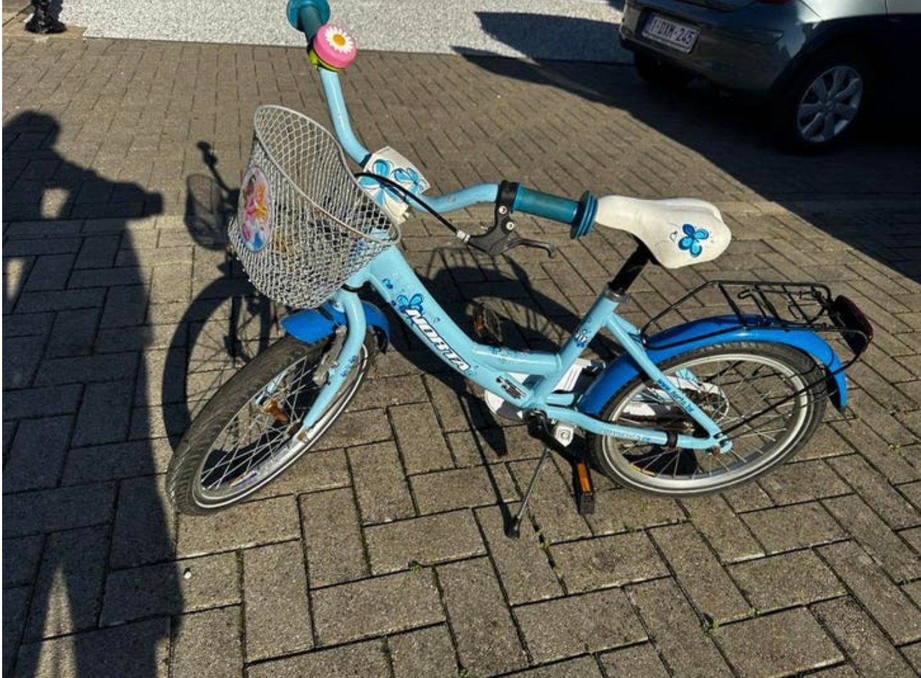 Meisjesfiets 18”, Ophalen, Gebruikt