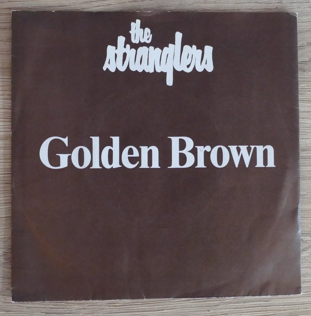 7" The Stranglers – Golden Brown, CD & DVD, Enlèvement ou Envoi, 7 inch, Utilisé, Rock et Metal