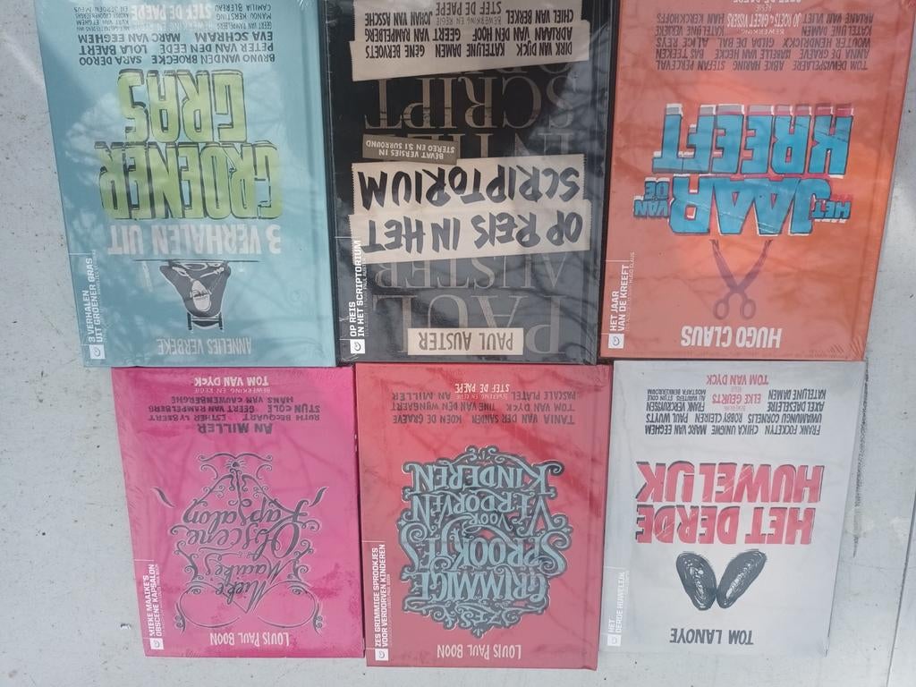 Lot audio film met tom lanoye , hugo claus , paul aster, Cd's en Dvd's, Ophalen of Verzenden