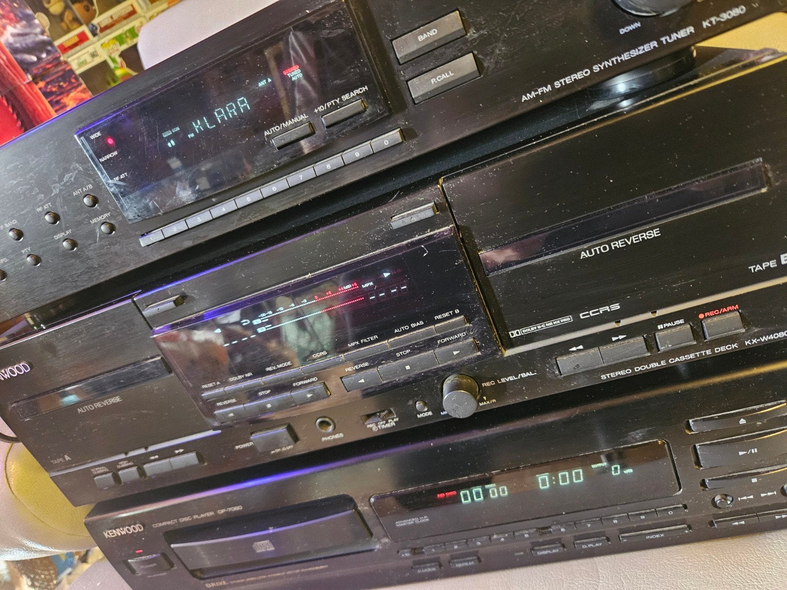 Kenwood stereo toren alles werkt perfect, Audio, Tv en Foto, Stereoketens, Ophalen