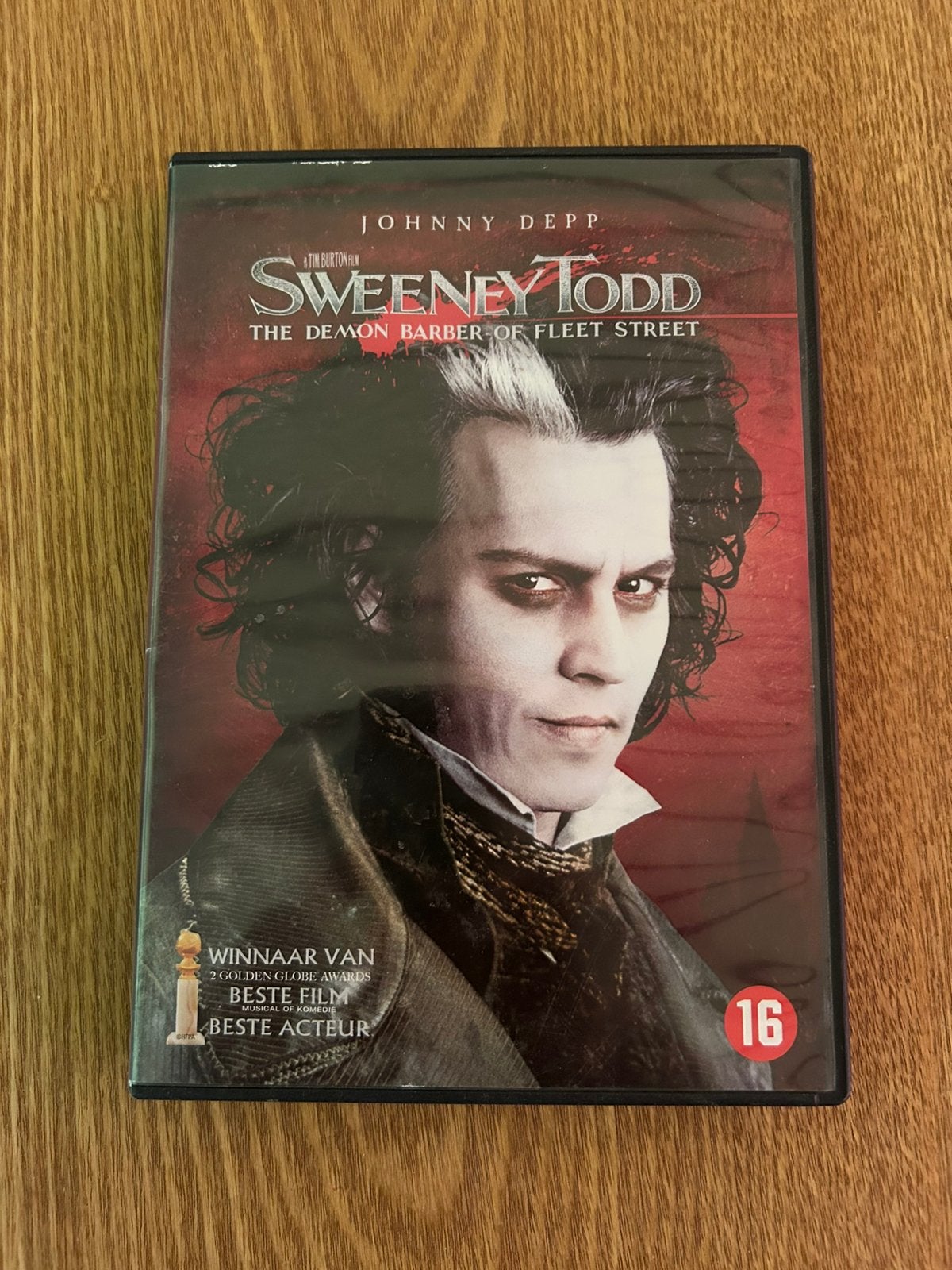 DVD Sweeney Todd: The Demon Barber of Fleet Street, Enlèvement ou Envoi, Anglais, À partir de 16 ans, Thriller surnaturel