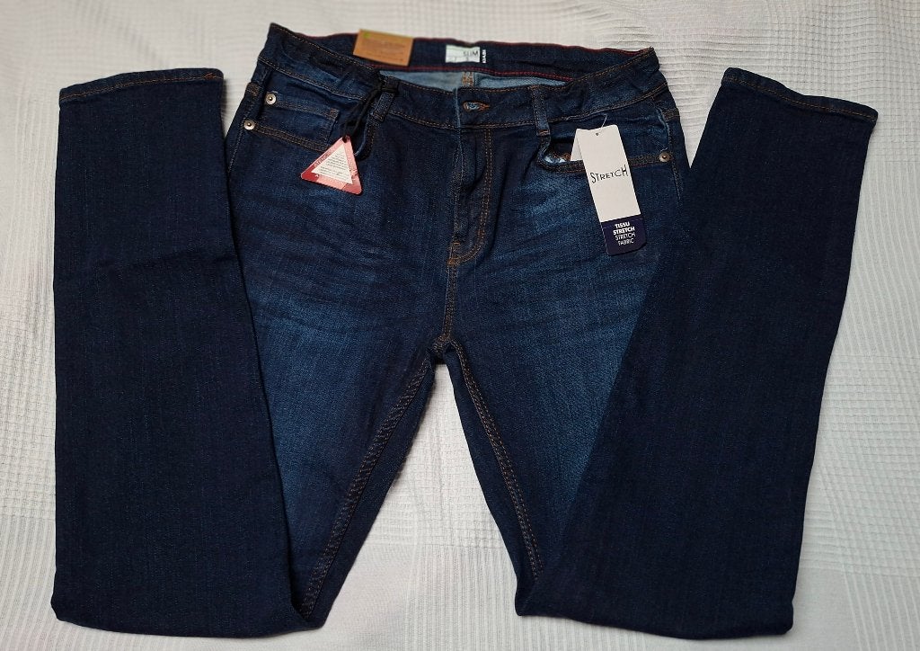 Kiabi slim jeans met verstelbare taille - NIEUW, Kinderen en Baby's, Nieuw, Ophalen of Verzenden, Jongen, Broek