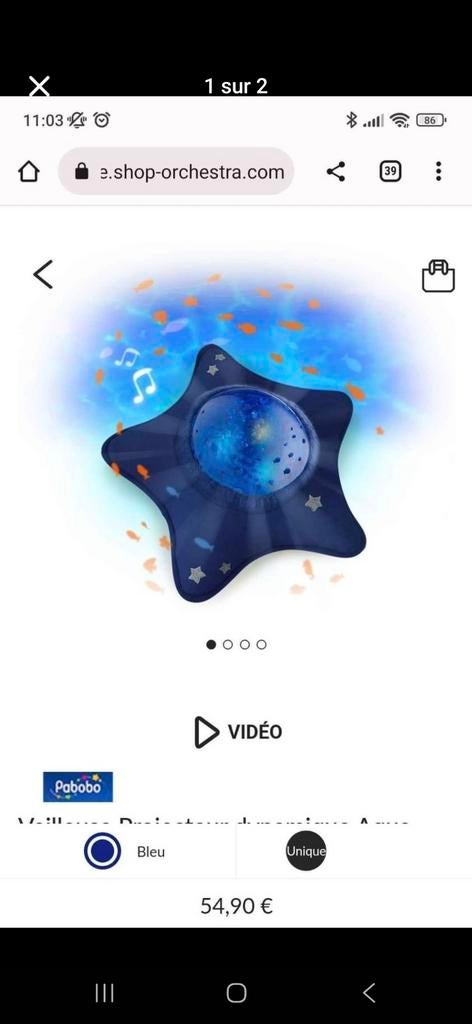 Veilleuse bebe, Enfants & Bébés, Enlèvement ou Envoi