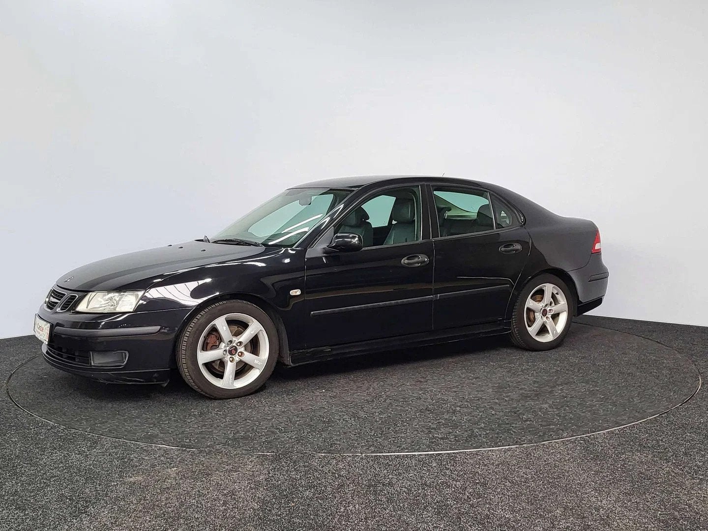 Saab 9-3 1.9 TiD | 2006 | 253.065 km | Leder | NightPanel |, Autos, Saab, Cuir, Achat, Entreprise, Electronic Stability Program (ESP)
