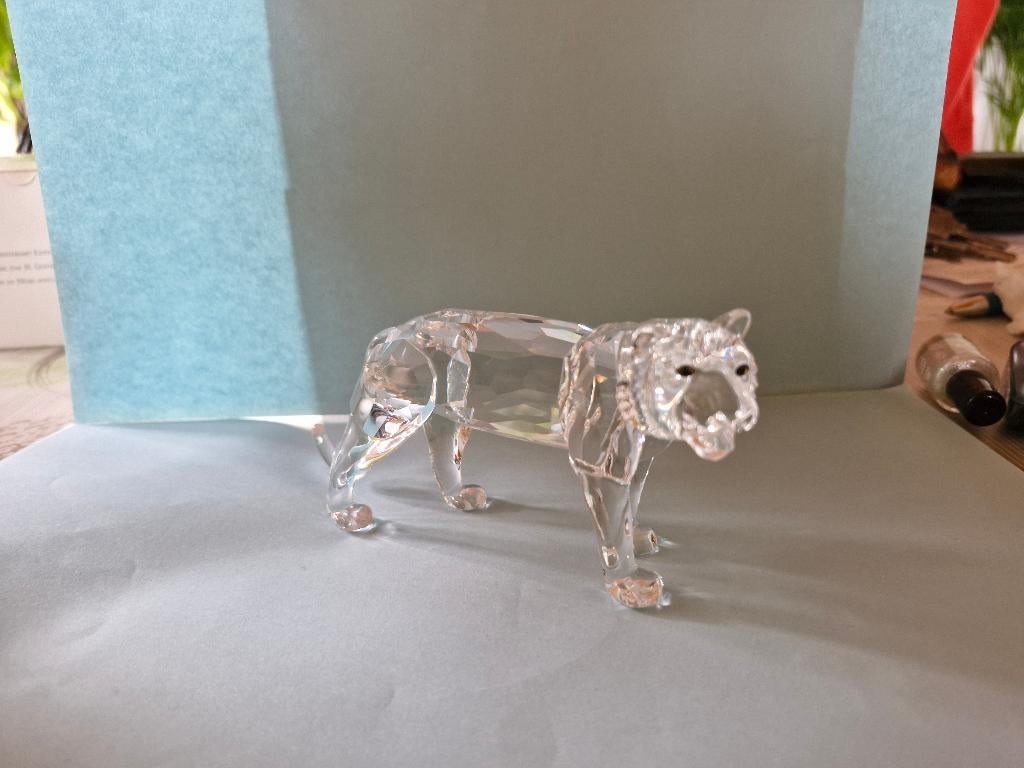 Swarovski tijger, Verzamelen, Ophalen of Verzenden, Zo goed als nieuw, Figuurtje