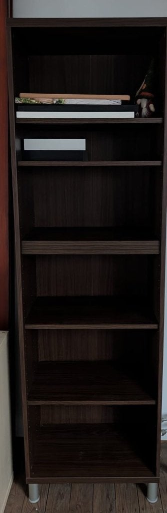 Etagère haute, Bois, Comme neuf, Enlèvement, Étagère