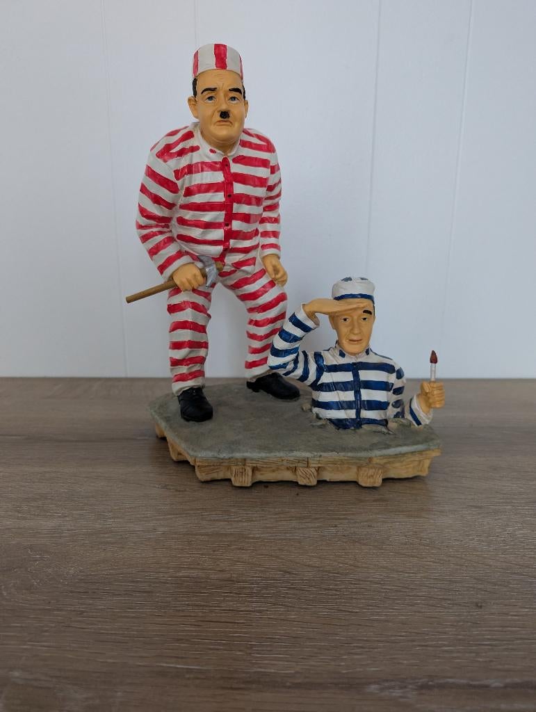 Laurel & Hardy gevangenis, Enlèvement, Neuf, Humain