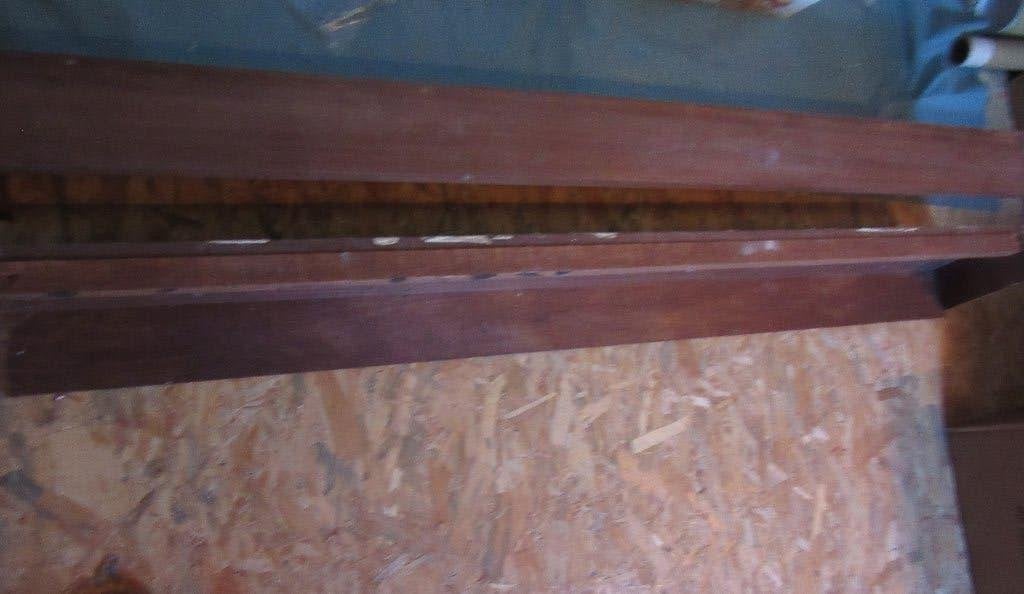 Gordijnbakken afzelea 2 stuks van 150 cm, Ophalen, Zo goed als nieuw