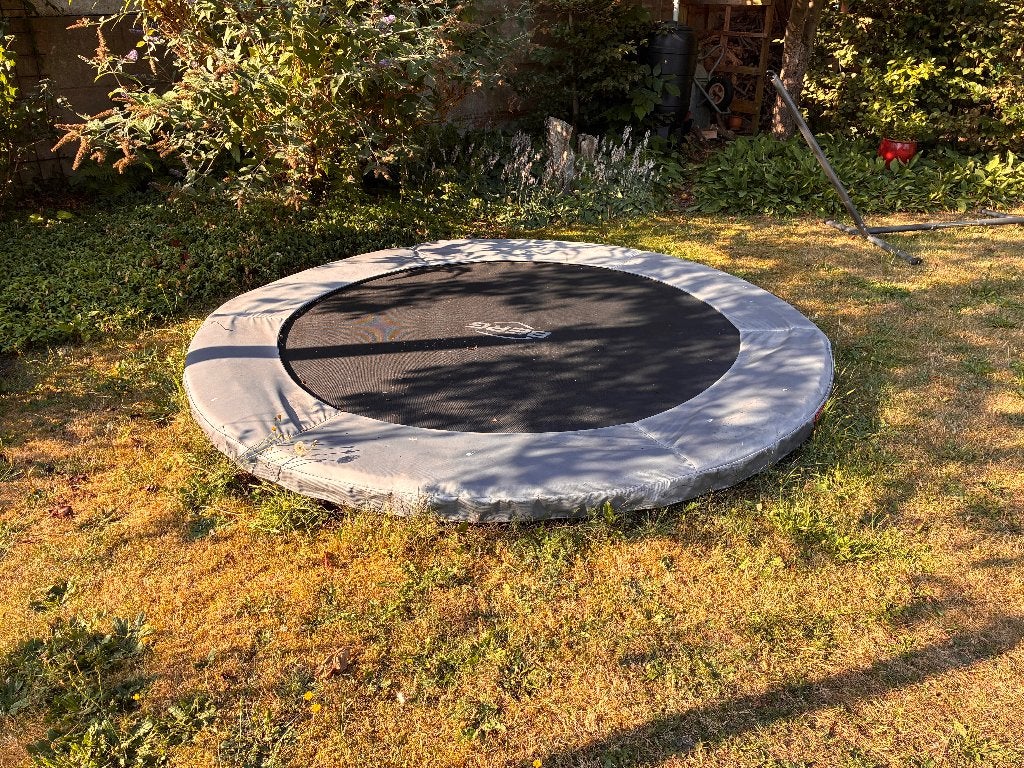 Trampoline BERG 270cm Inground, Hobby & Loisirs créatifs, Hobby & Loisirs Autre, Enlèvement, Utilisé