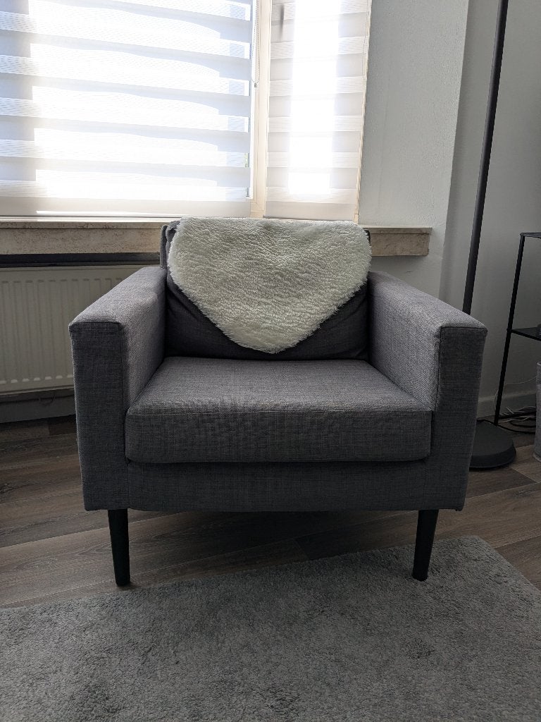IKEA Friheten fauteuil – Zéér goede staat (Brasschaat), 75 à 100 cm, Comme neuf, Scandinavisch / Modern-Landelijke stijl voor elk interieur.