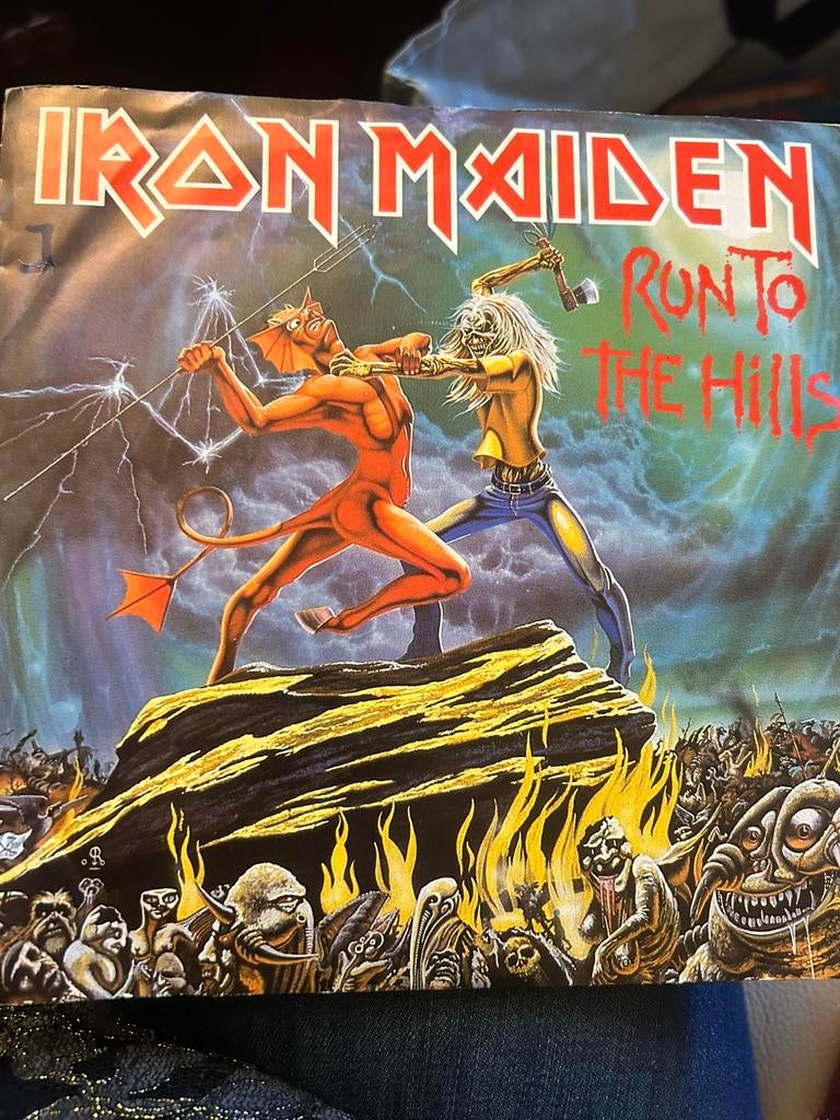 Vinyl hardrock singles, Cd's en Dvd's, Vinyl | Hardrock en Metal, Ophalen, Gebruikt