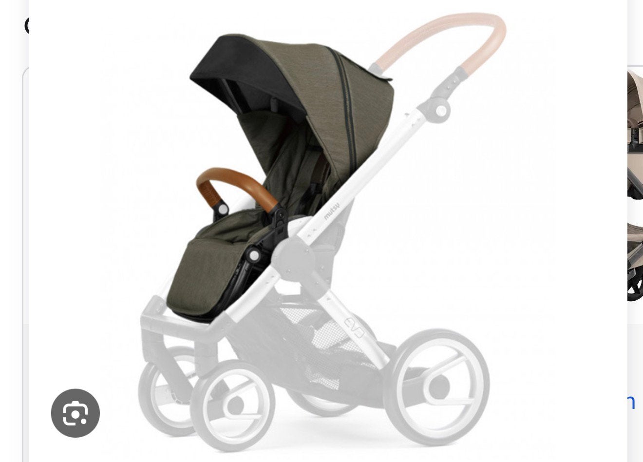 Kinderwagen mutsy evo, Ophalen, Gebruikt, Kinderwagen, Mutsy