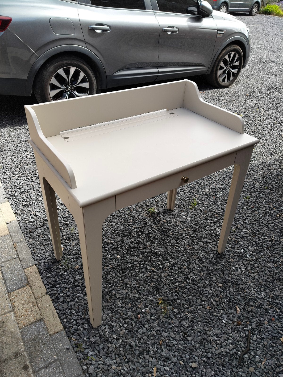 Bureau et chaise, Maison & Meubles, Chaises de bureau, Enlèvement, Utilisé, Beige, Chaise de bureau