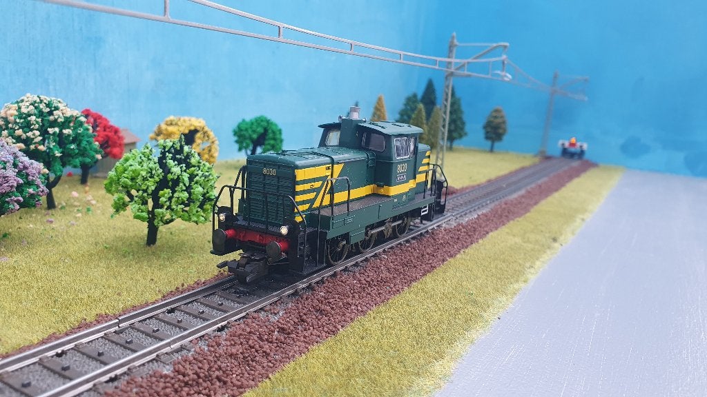 Märklin 37695 H0 NMBS/SNCB mfx, Wisselstroom, Gebruikt, Locomotief, Ophalen of Verzenden