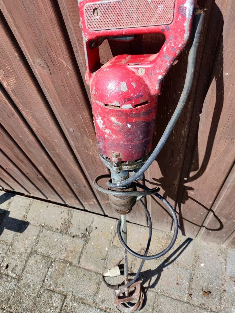 bouw mixer, Ophalen, Gebruikt