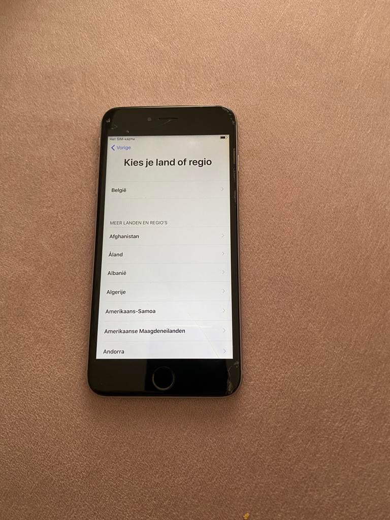 iPhone 6 plus 128gb zilver, Telecommunicatie, Mobiele telefoons | Apple iPhone, Ophalen, Zo goed als nieuw, Zilver, IPhone 6